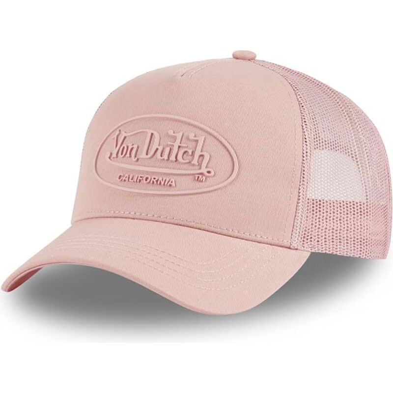 casquette-trucker-rose-log10-von-dutch