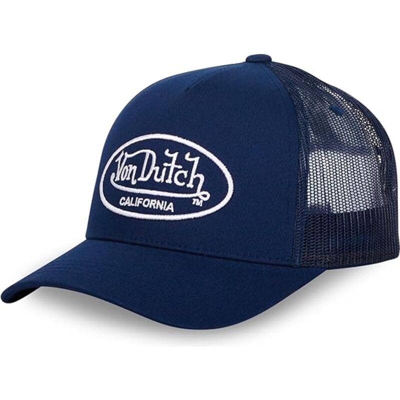casquette-trucker-bleue-marine-ajustable-lof-b20-von-dutch casquette-trucker-bleue-marine-ajustable-lof-b20-von-dutch