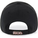 casquette-courbee-noire-ajustable-mvp-essential-anaheim-ducks-nhl-47-brand