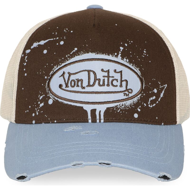 casquette-trucker-marron-et-bleue-tag04-von-dutch casquette-trucker-marron-et-bleue-tag04-von-dutch