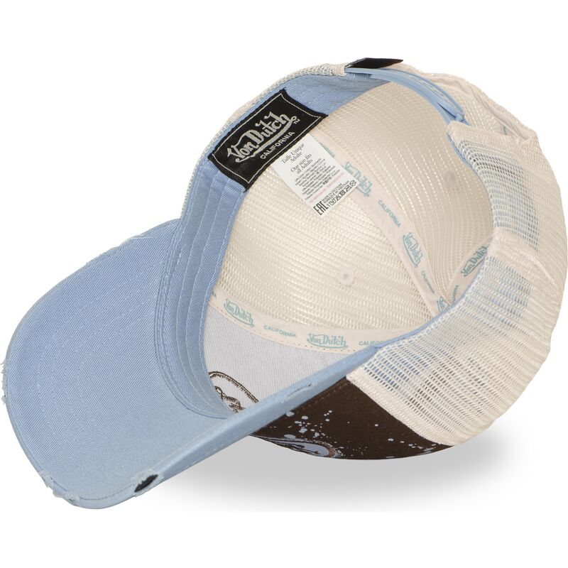 casquette-trucker-marron-et-bleue-tag04-von-dutch casquette-trucker-marron-et-bleue-tag04-von-dutch