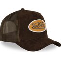 casquette-trucker-marron-fur14-von-dutch