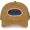 casquette-trucker-marron-fur17-von-dutch