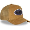 casquette-trucker-marron-fur17-von-dutch