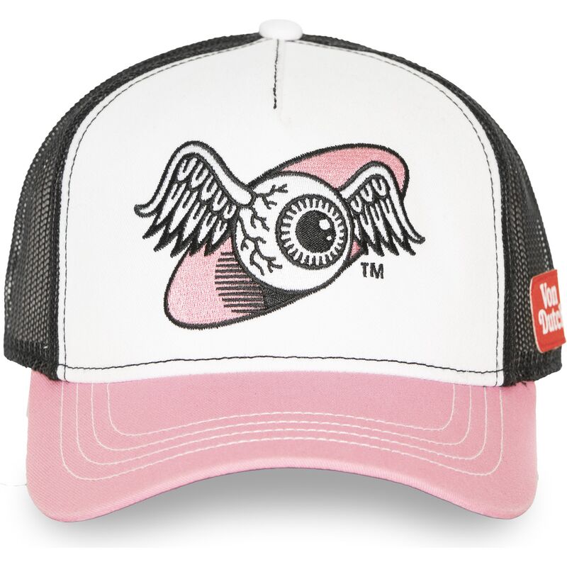 casquette-trucker-rose-et-noire-oeil-von-dutch