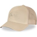 casquette-trucker-beige-log23-von-dutch