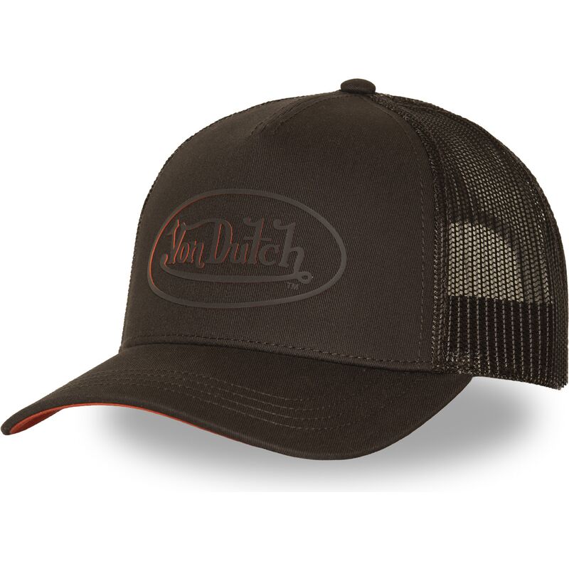 casquette-trucker-marron-log24-von-dutch