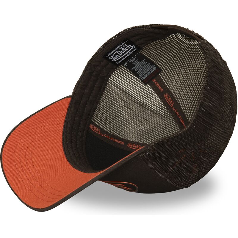 casquette-trucker-marron-log24-von-dutch