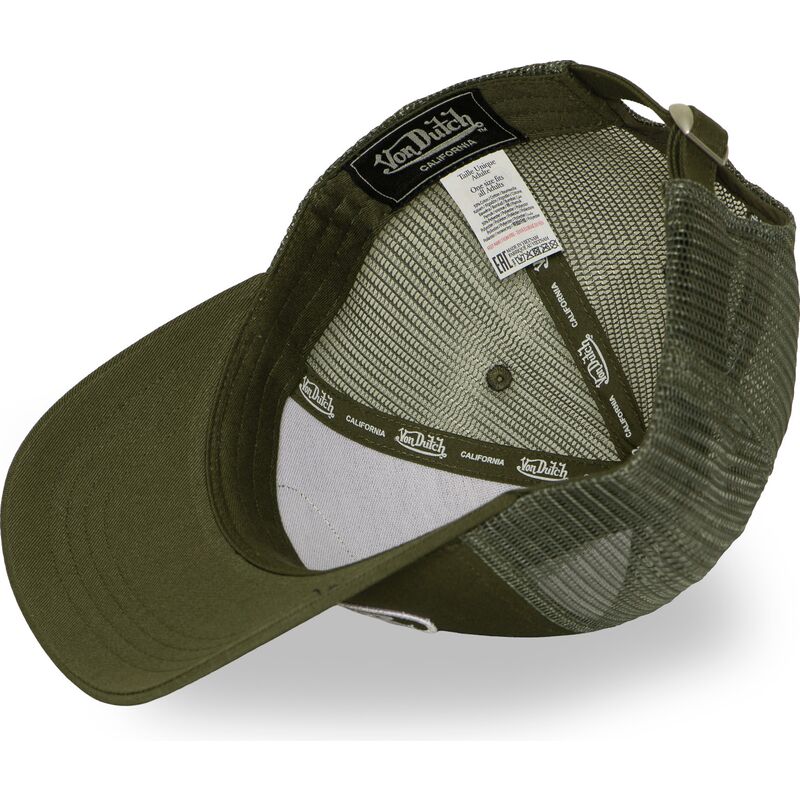 casquette-trucker-verte-ajustable-lofb52-von-dutch casquette-trucker-verte-ajustable-lofb52-von-dutch