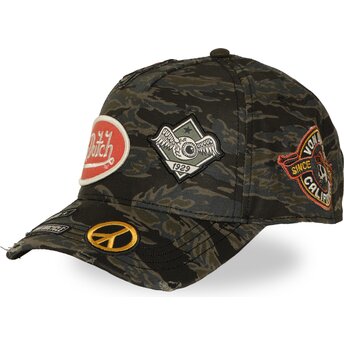 Casquette courbée camouflage snapback KAMO02 Von Dutch