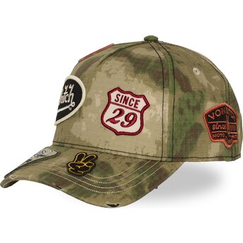 Casquette courbée camouflage snapback KAMO04 Von Dutch