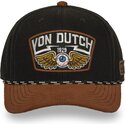 casquette-courbee-marron-snapback-sem16-von-dutch