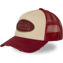 casquette-trucker-rouge-et-beige-used-16-von-dutch