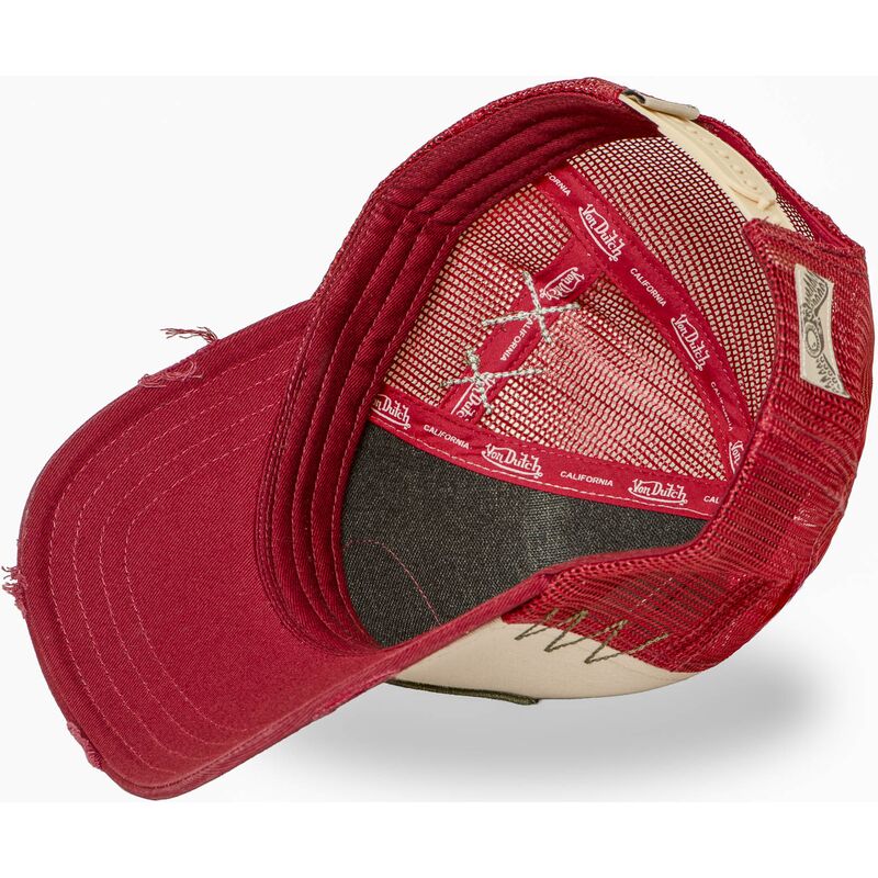 casquette-trucker-rouge-et-beige-used-16-von-dutch
