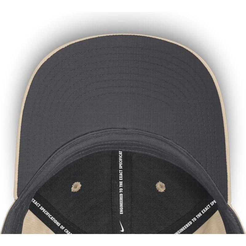 casquette-courbee-beige-ajustable-avec-logo-marron-structured-uv-poly-ripstop-oakland-athletics-mlb-nike casquette-courbee-beige-ajustable-avec-logo-marron-structured-uv-poly-ripstop-oakland-athletics-mlb-nike