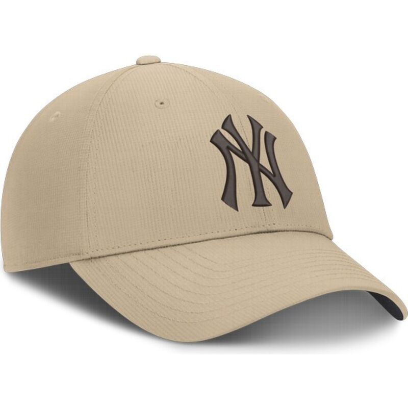 casquette-courbee-beige-ajustable-avec-logo-marron-club-structured-uv-poly-ripstop-new-york-yankees-mlb-nike casquette-courbee-beige-ajustable-avec-logo-marron-club-structured-uv-poly-ripstop-new-york-yankees-mlb-nike