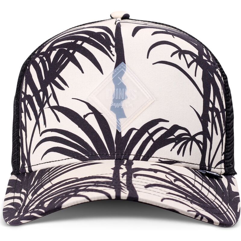 casquette-trucker-noire-et-beige-hft-allover-palm-djinns casquette-trucker-noire-et-beige-hft-allover-palm-djinns