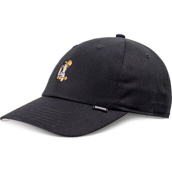 Casquette courbée noire ajustable Skaterboy Djinns