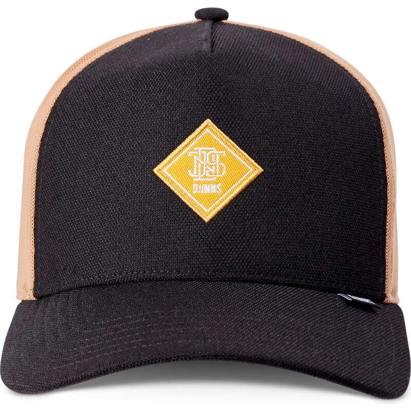 casquette-trucker-noire-et-beige-hft-finefine-mesh-djinns