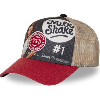 Casquette trucker multicolore SUBL22 Von Dutch