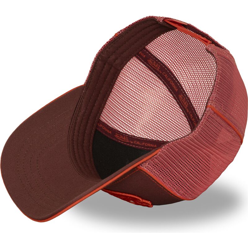 casquette-trucker-multicolore-corail-von-dutch