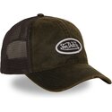 casquette-trucker-marron-et-grenat-mac17-von-dutch