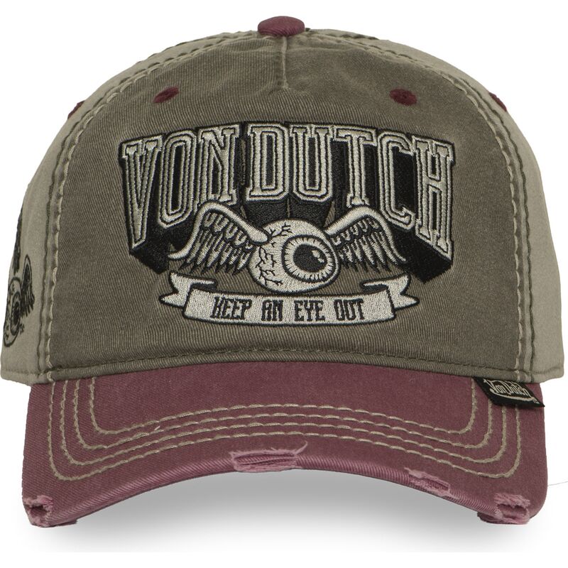 casquette-courbee-multicolore-ajustable-retro17-von-dutch