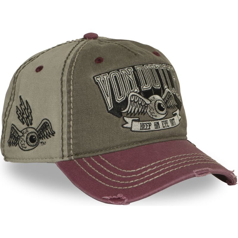 casquette-courbee-multicolore-ajustable-retro17-von-dutch