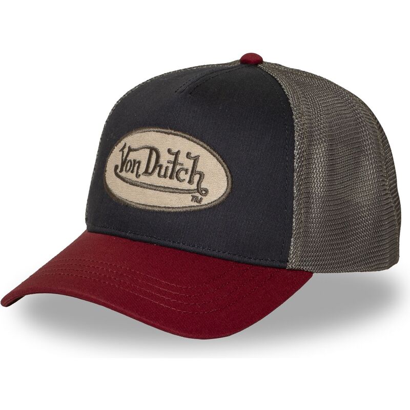 casquette-trucker-bleue-marine-et-rouge-terry21-von-dutch