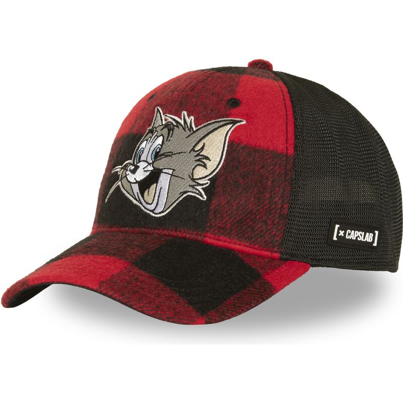 casquette-trucker-rouge-et-noire-tom-taj9-tom-looney-tunes-capslab
