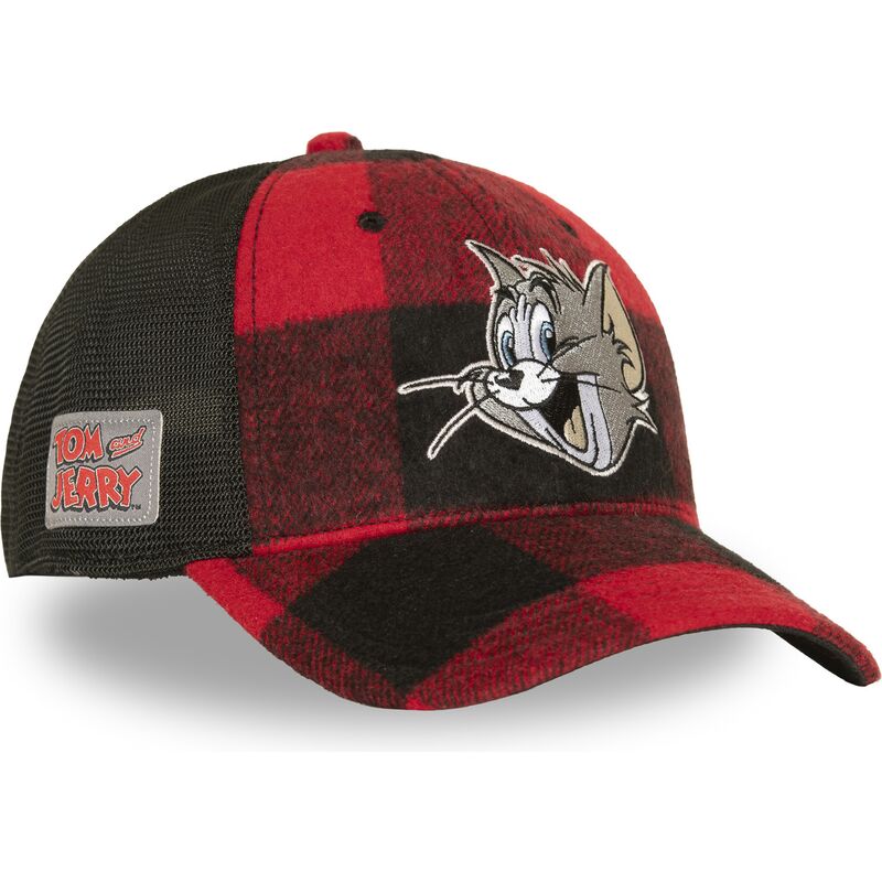 casquette-trucker-rouge-et-noire-tom-taj9-tom-looney-tunes-capslab