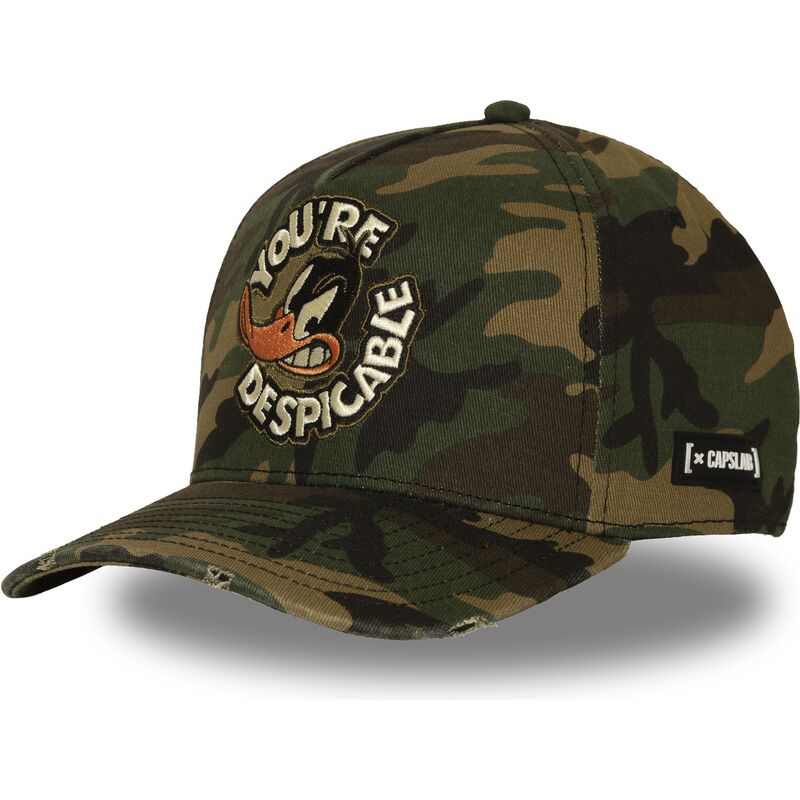 casquette-courbee-camouflage-snapback-daffy-duck-loo14-des-looney-tunes-capslab