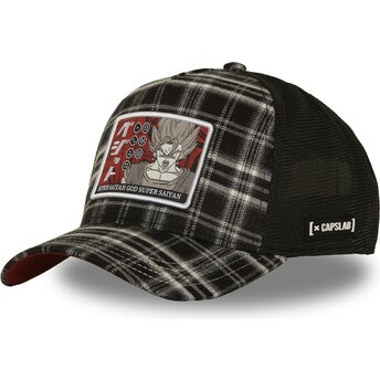 Casquette trucker noire Vegetto DBS9 GOD Dragon Ball Capslab