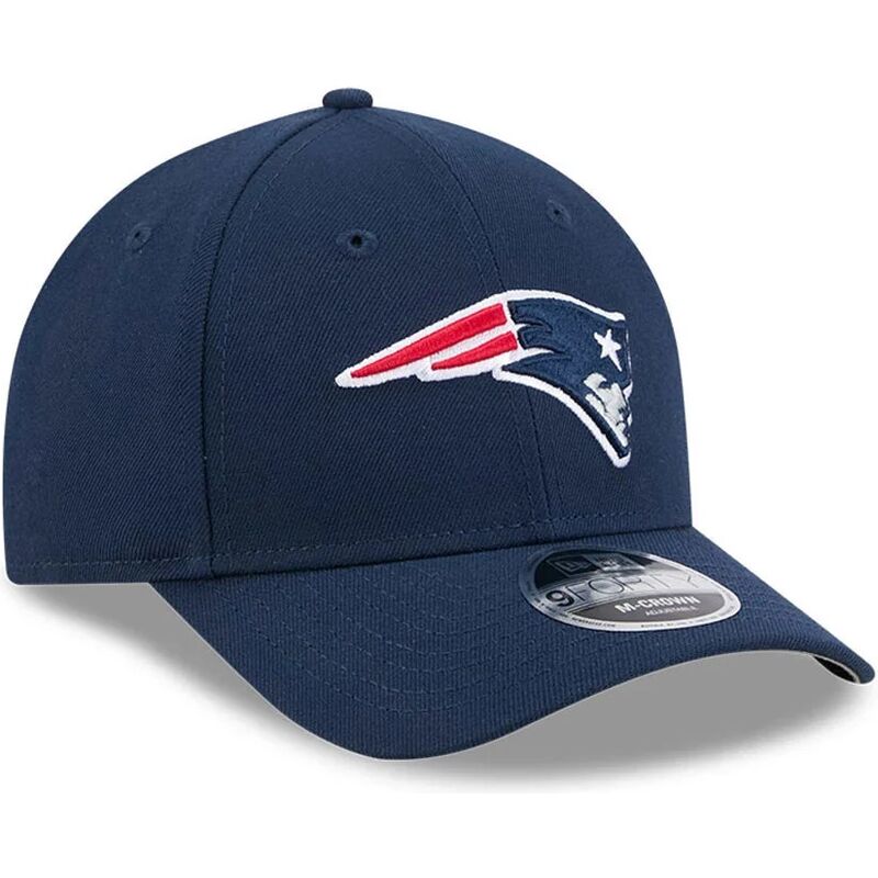 casquette-courbee-bleue-marine-snapback-9forty-m-crown-team-new-england-patriots-nfl-new-era