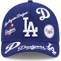 casquette-trucker-bleue-9forty-m-crown-a-frame-all-over-los-angeles-dodgers-mlb-new-era