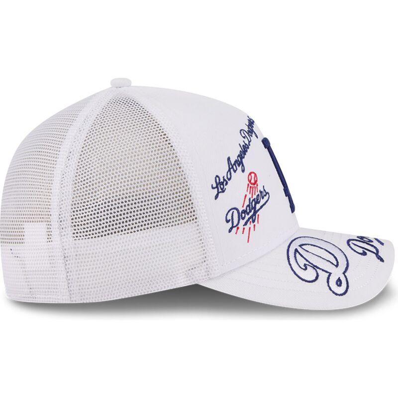 casquette-trucker-blanche-9forty-m-crown-a-frame-all-over-los-angeles-dodgers-mlb-new-era
