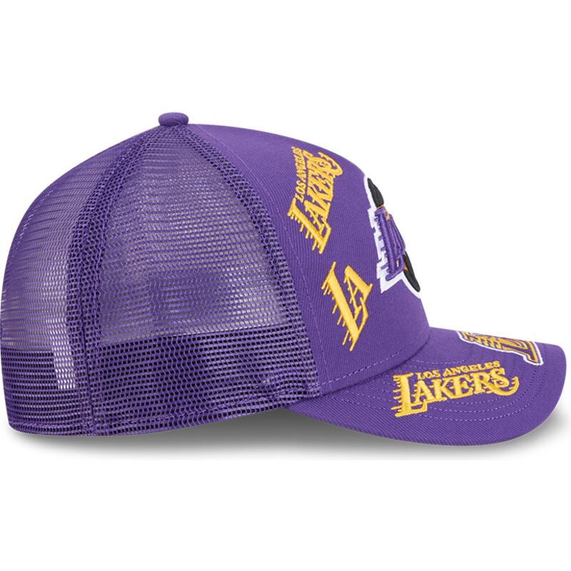casquette-trucker-violette-9forty-m-crown-a-frame-all-over-los-angeles-lakers-nba-new-era casquette-trucker-violette-9forty-m-crown-a-frame-all-over-los-angeles-lakers-nba-new-era