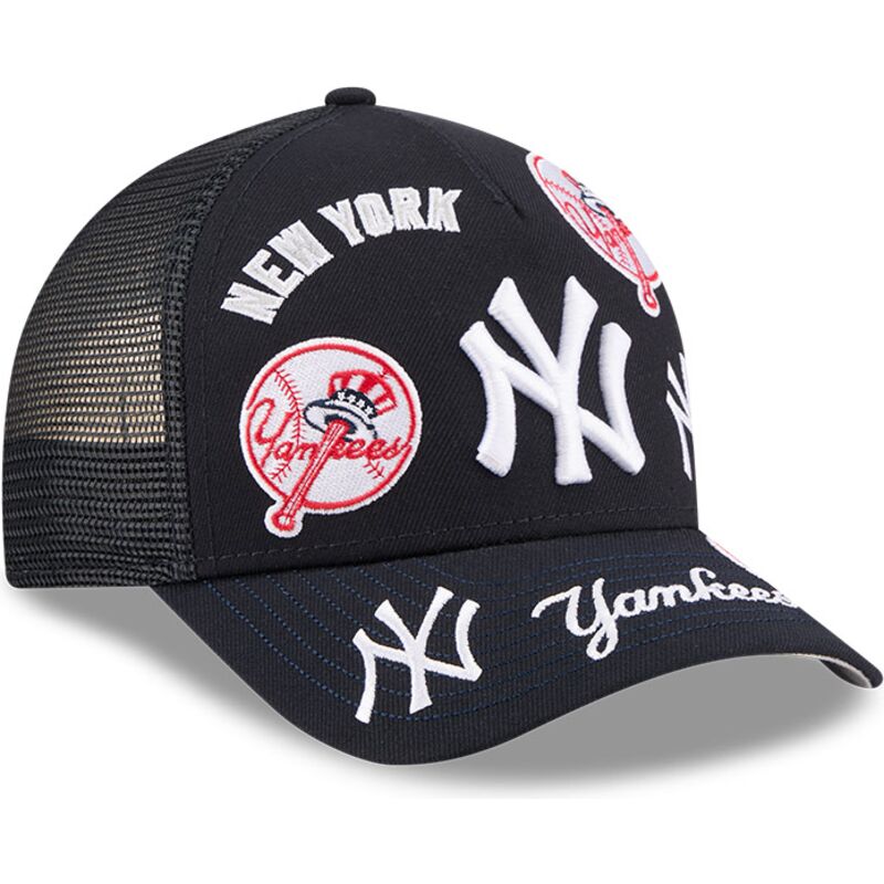 casquette-trucker-bleue-marine-9forty-m-crown-a-frame-all-over-new-york-yankees-mlb-new-era