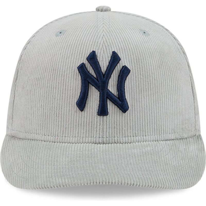 casquette-courbee-grise-ajustee-avec-logo-bleu-marine-59fifty-cord-new-york-yankees-mlb-new-era