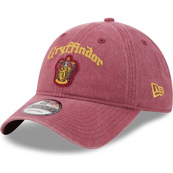 Casquette courbée rouge ajustable 9TWENTY NA Lifestyle F1 Gryffindor Harry Potter New Era