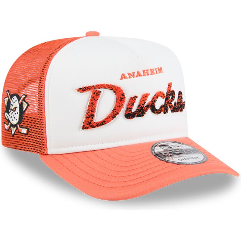 casquette-trucker-orange-et-blanche-9fifty-a-frame-na-lifestyle-f1-anaheim-ducks-nhl-new-era