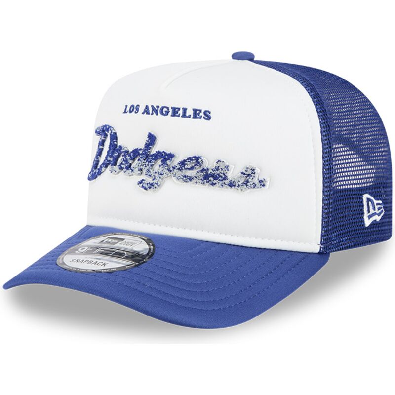 casquette-trucker-bleue-et-blanche-9fifty-a-frame-na-lifestyle-f1-los-angeles-dodgers-mlb-new-era casquette-trucker-bleue-et-blanche-9fifty-a-frame-na-lifestyle-f1-los-angeles-dodgers-mlb-new-era