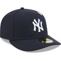 casquette-courbee-bleue-marine-ajustee-59fifty-pin-na-lifestyle-f1-new-york-yankees-mlb-new-era