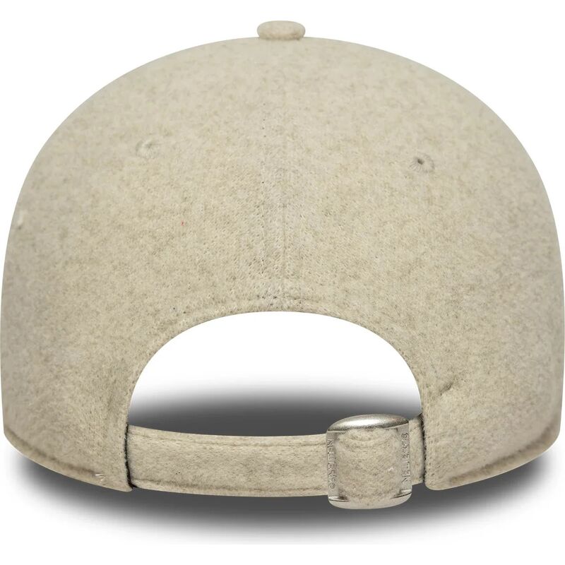 casquette-courbee-beige-ajustable-avec-logo-beige-9twenty-a-frame-melton-luxe-new-york-yankees-mlb-new-era