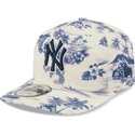 casquette-courbee-bleue-marine-et-blanche-snapback-19twenty-tropics-new-york-yankees-mlb-new-era