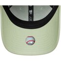 casquette-courbee-verte-ajustable-pour-femme-avec-logo-vert-9forty-league-essential-los-angeles-dodgers-mlb-new-era