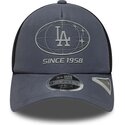casquette-trucker-grise-et-noire-9forty-apex-graphic-los-angeles-dodgers-mlb-new-era