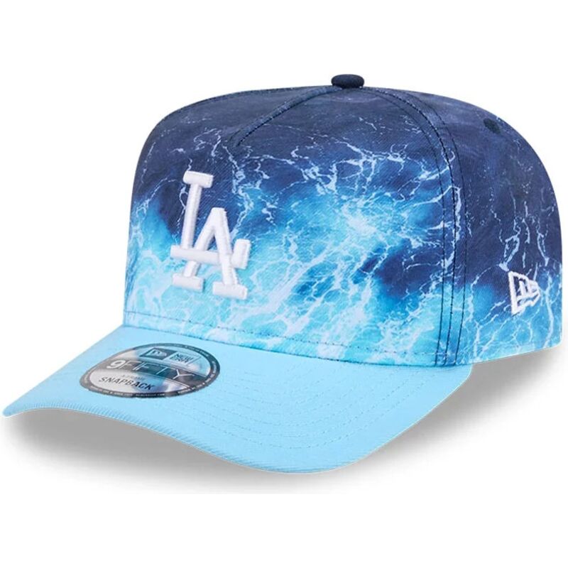 casquette-courbee-bleue-snapback-9fifty-a-frame-deep-water-los-angeles-dodgers-mlb-new-era