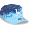 casquette-courbee-bleue-snapback-9fifty-a-frame-deep-water-los-angeles-dodgers-mlb-new-era