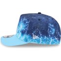 casquette-courbee-bleue-snapback-9fifty-a-frame-deep-water-los-angeles-dodgers-mlb-new-era